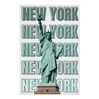 Freiheitsstatue New York Poster