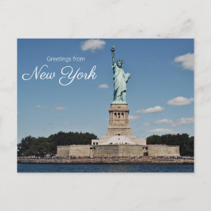Freiheitsstatue New York Postkarte