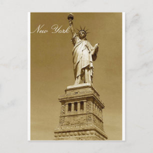 Freiheitsstatue, New York Postkarte