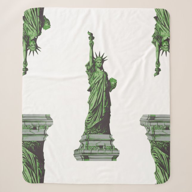 Freiheitsstatue New York Sherpadecke (Vorderseite)