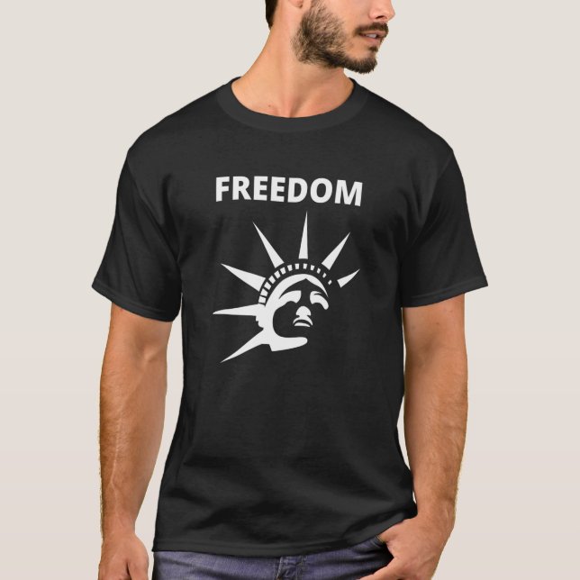 Freiheitsstatue New York T-Shirt (Vorderseite)