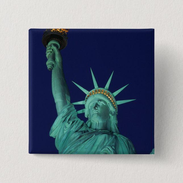 Freiheitsstatue, New York, USA 5 Button (Vorderseite)