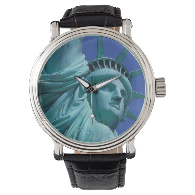 Freiheitsstatue, New York, USA 8 Armbanduhr (Vorderseite)
