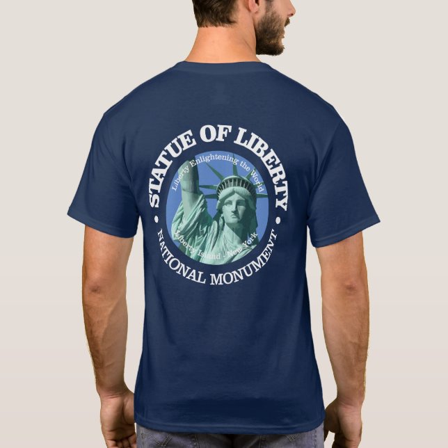Freiheitsstatue (NM) T-Shirt (Rückseite)
