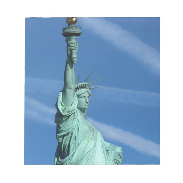 Freiheitsstatue. Notizblock (Vorderseite)
