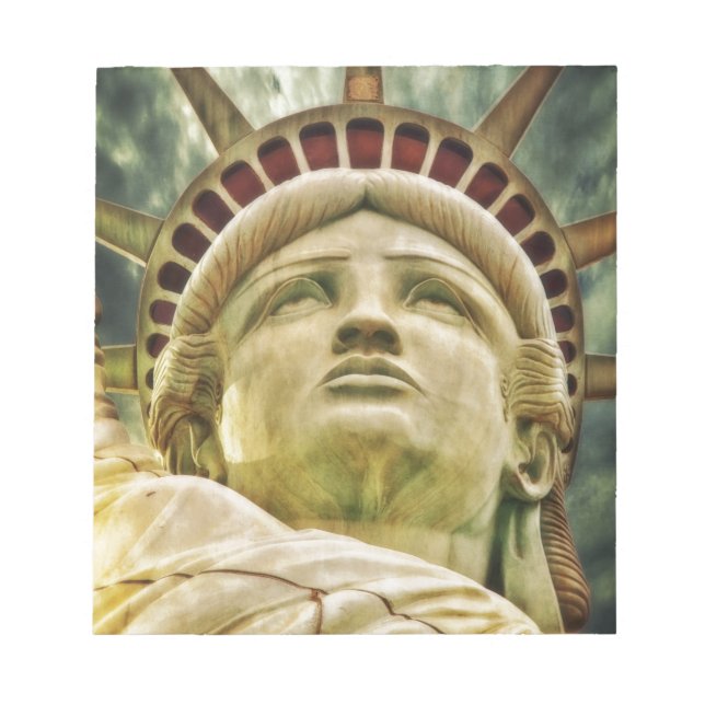 Freiheitsstatue Notizblock (Vorderseite)
