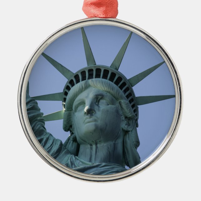 Freiheitsstatue Ornament Aus Metall (Vorne)