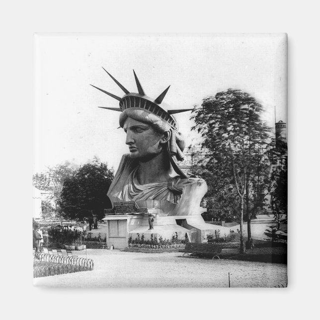 Freiheitsstatue Paris Frankreich Magnet (Vorne)