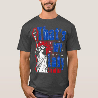Freiheitsstatue Patriotic American Pride 4. T-Shirt