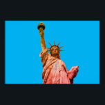 Freiheitsstatue Pop Art Poster<br><div class="desc">New York City Monuments Artworks - USA National Symbol Gebäude</div>