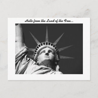 Freiheitsstatue Postcard Postkarte
