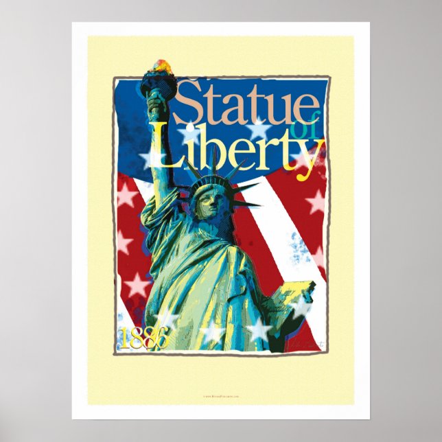 Freiheitsstatue Poster (Vorne)