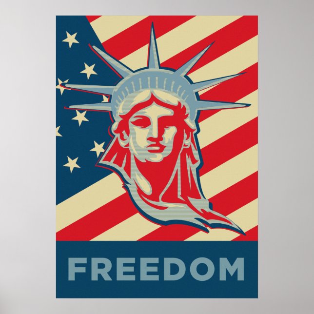 Freiheitsstatue Poster (Vorne)