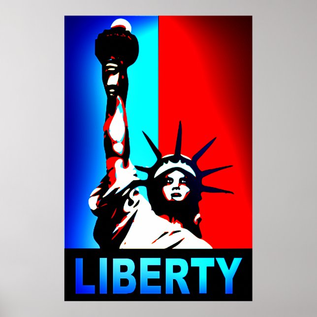 Freiheitsstatue Poster (Vorne)