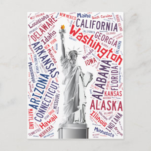 Freiheitsstatue Postkarte