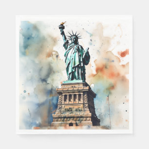 Freiheitsstatue Serviette