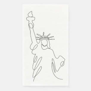 Freiheitsstatue Serviette