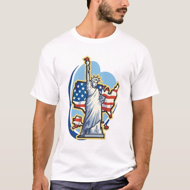 Freiheitsstatue T - Shirt (Vorderseite)