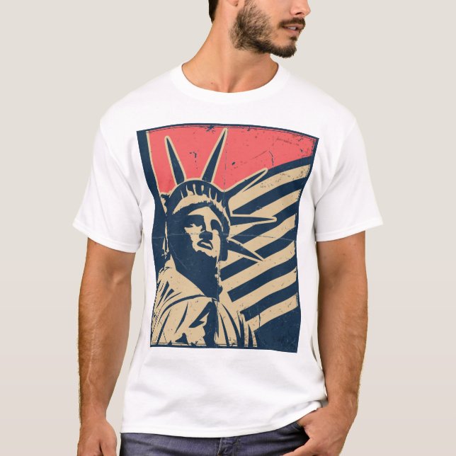 Freiheitsstatue T - Shirt (Vorderseite)