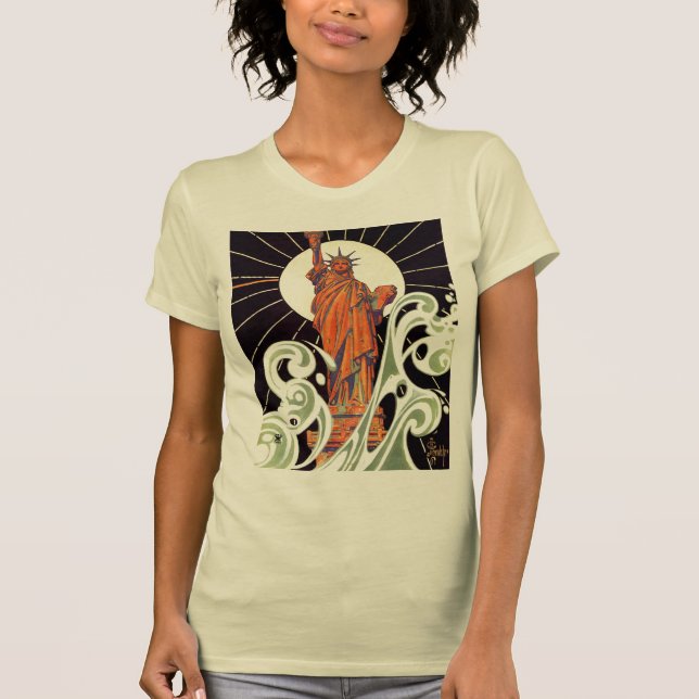 Freiheitsstatue T-Shirt (Vorderseite)