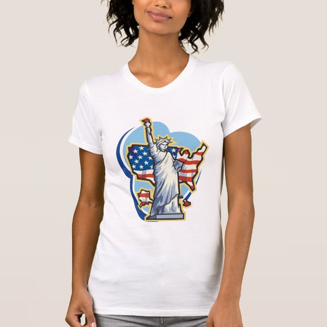 Freiheitsstatue T - Shirt (Vorderseite)