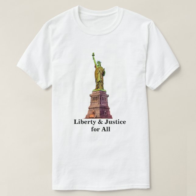 Freiheitsstatue T-Shirt (Design vorne)