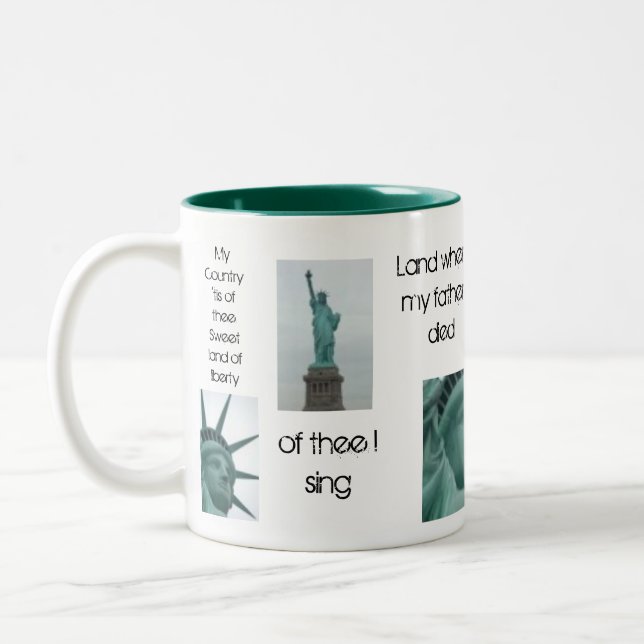 Freiheitsstatue Tasse (Links)