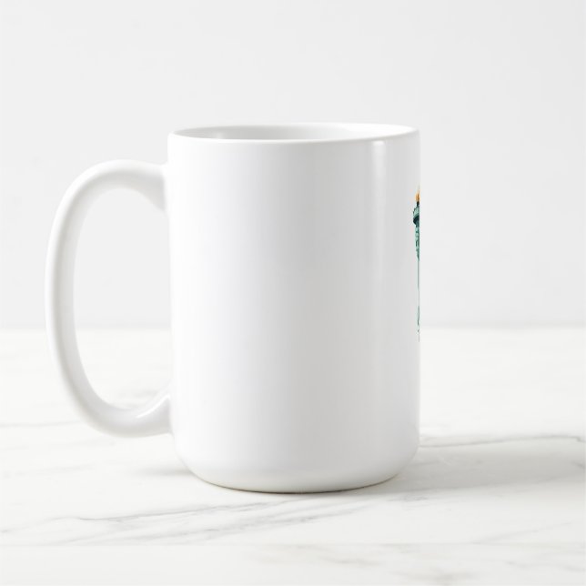 Freiheitsstatue Tasse - Modernes Minimalistisches  (Links)