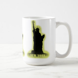Freiheitsstatue Vintage Tasse