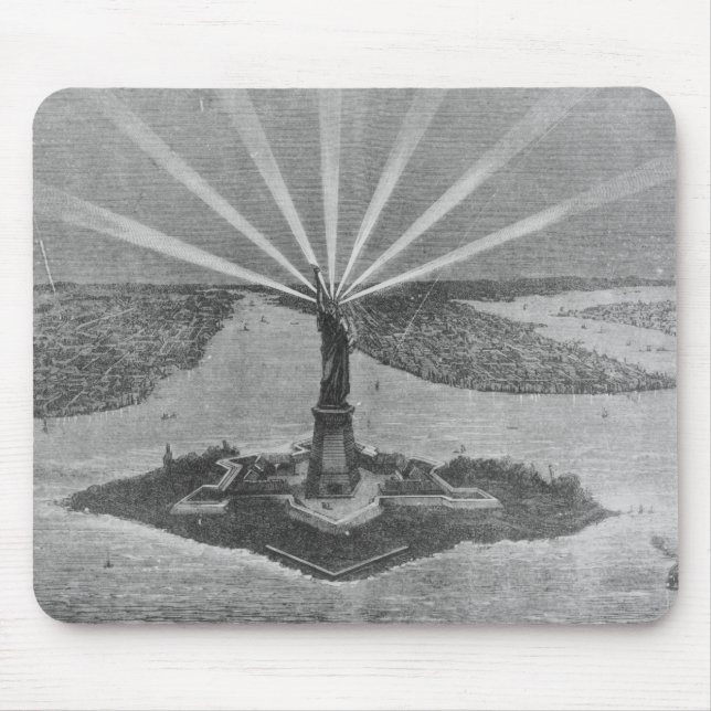 Freiheitsstatue, 'vom Graphic Mousepad (Vorne)