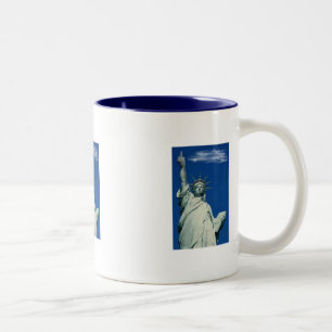 Freiheitsstatue Zweifarbige Tasse