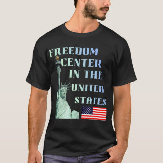 Freiheitszentrum in den Vereinigten Staaten Patrio T-Shirt