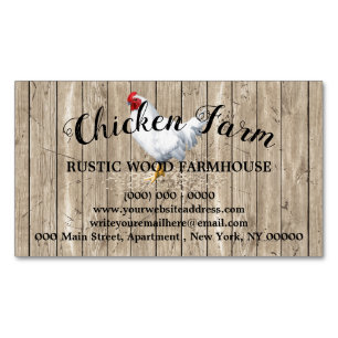 Freiland-Eierfarm Magnetische Visitenkarte