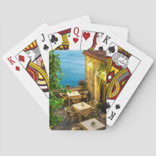 Freilandtische im Ruhestand Spielkarten
