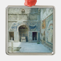 Freilicht triclinium des Hauses von Neptun