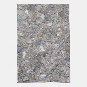 Freiliegende Aggregate (bedruckt, nicht aus Beton) Küchentuch