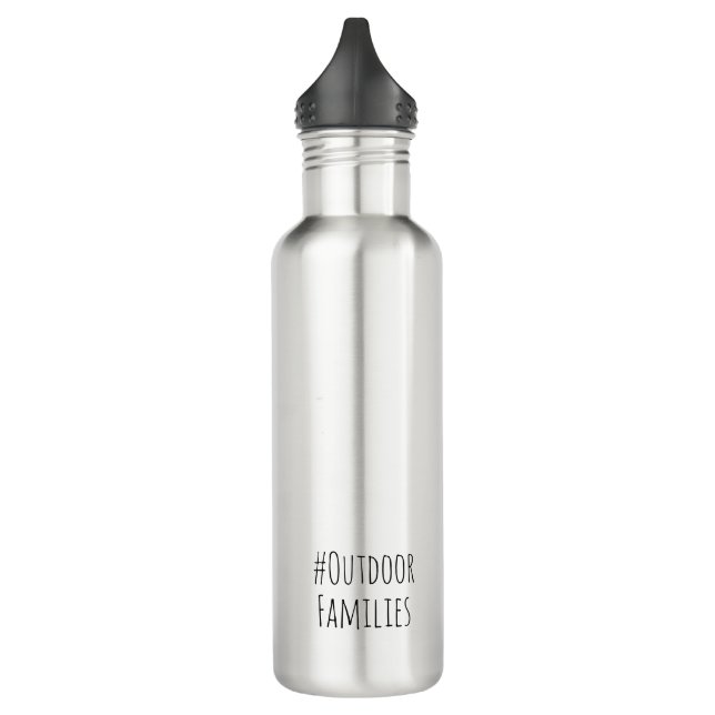 Freiluftfamilien Edelstahlflasche (Links)