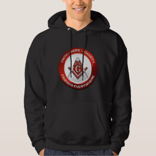 Freimaurer-Hoodie - Rot Hoodie