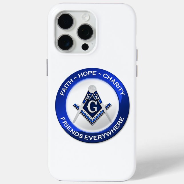 Freimaurer iPhone/iPad-Hülle Case-Mate iPhone Hülle (Rückseite)