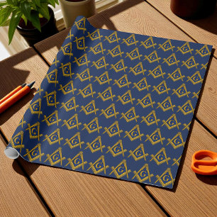 Freimaurer Masonic Square und Compass Freimaurerei Geschenkpapier
