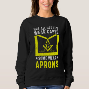 Freimaurer Maurer Brüderlich Freimaurerei Quadrat  Sweatshirt
