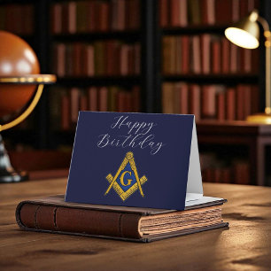 Freimaurer Maurer Freimaurer Geburtstag Dankeskarte