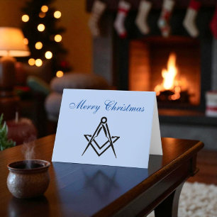 Freimaurer Maurer Freimaurer Weihnachten Dankeskarte