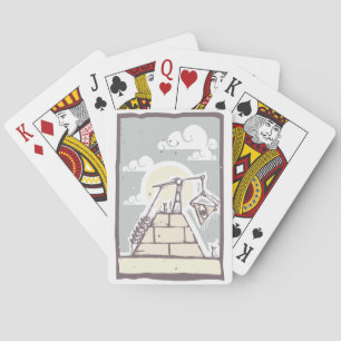 Freimaurer-Pyramiden-Spielkarten Spielkarten
