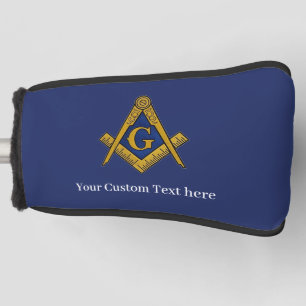 Freimaurer Quadrat- und Kompass-Masonic-Geschenk G Golf Headcover
