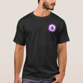Freimaurer T-Shirt - Männer Lila