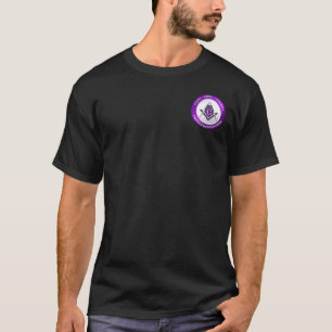 Freimaurer T-Shirt - Männer Lila