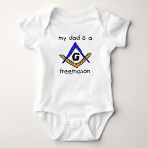 Freimaurerbaby - baby strampler