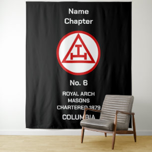Freimaurerei der Royal Arch Wandteppich