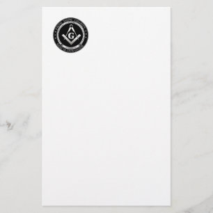 Freimaurerei Siegel Briefpapier